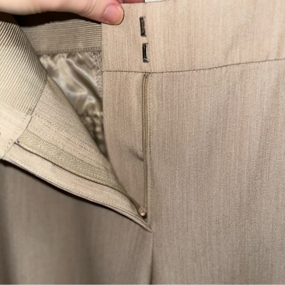 NEW CATO Mid Rise StretchKhaki Flat Front Straight Leg Dress Pants Size 14 - Picture 9 of 9